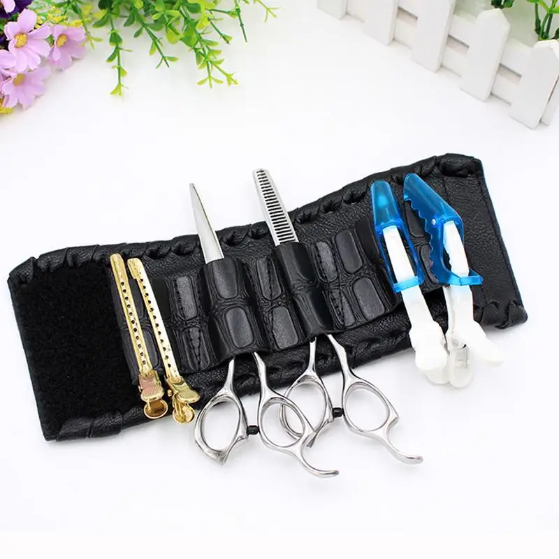 Hairdresser Scissor Bag Barber Scissor Wristband Storage Container Pouch Tool Holder Wristband Storage Container  Professional