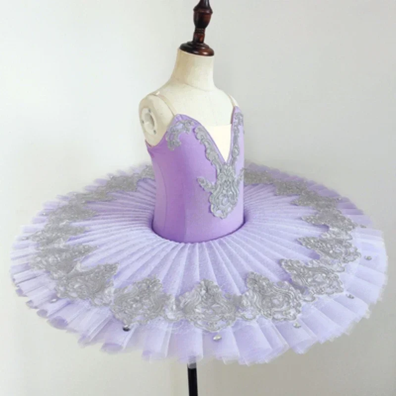 여자 발레 의상 체조 발레 레오타드 투투 드레스 어린이 어린이 백조의 호수 발레리나 여러 가지 빛깔의 발레 드레스 공연