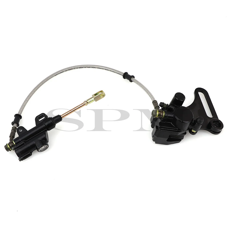 15mm Rear Disc Brake System Caliper Pad for 110cc 125cc 140cc CRF XR SSR Pit Dirt Bike ATV Hydraulic Rear Brake Caliper
