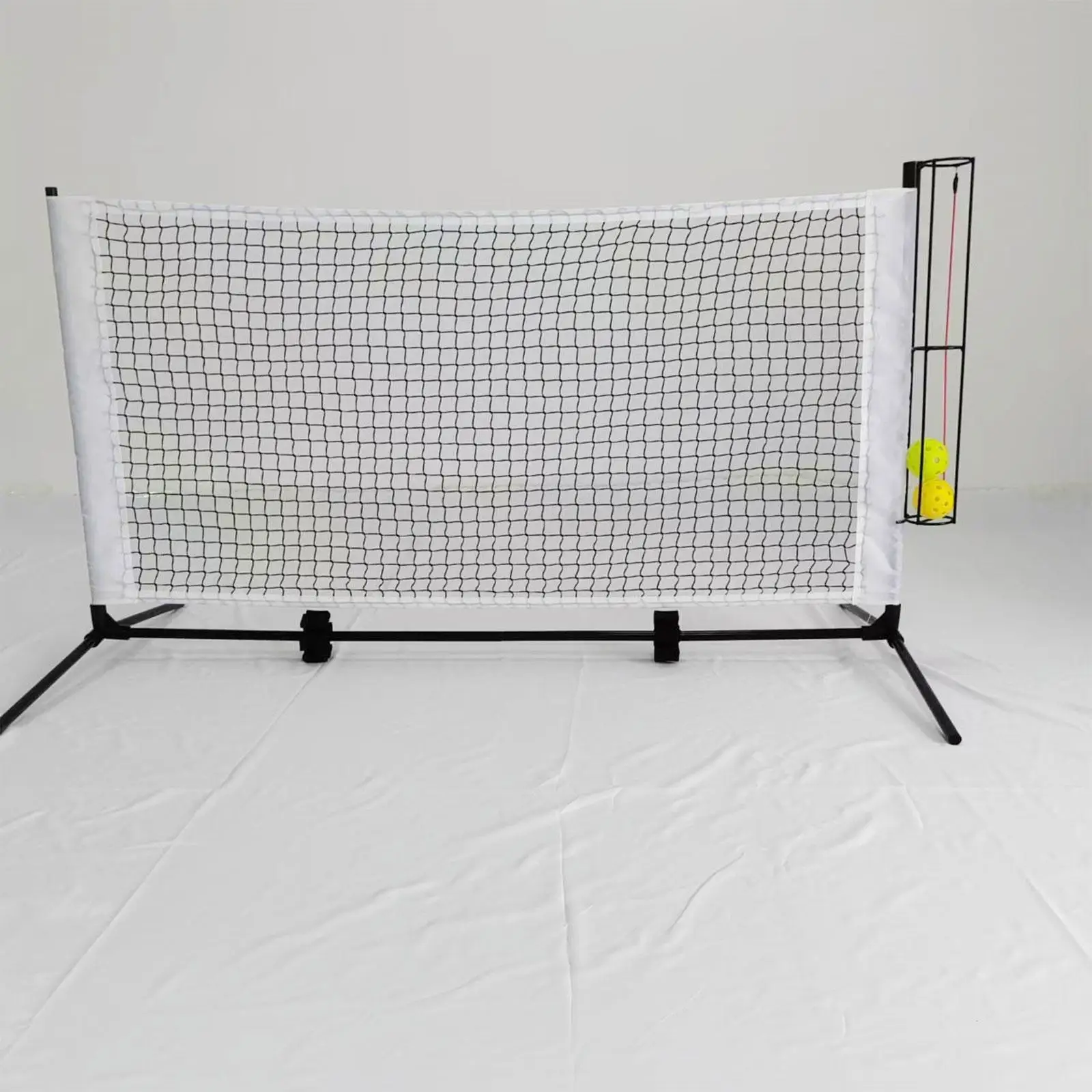 

5FT Portable Mini Pickleball Net Easy Setup Training Tennis Net with Durable Frame for Home and Outdoor Activities