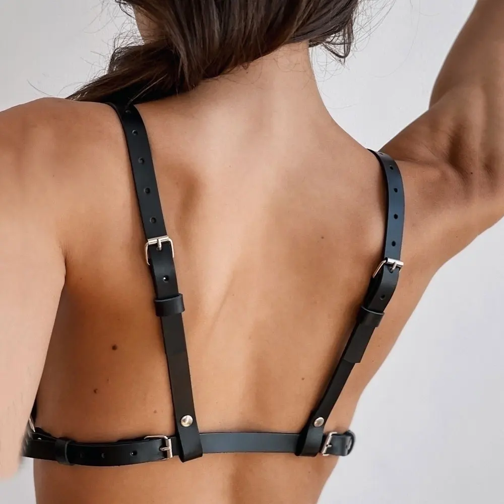 arnes mujer arnes mujer de cintura lenceria sexis para mujer body lencería fina para mujer Arnés de cuerpo Bondage para mujer, lencería de cuero,