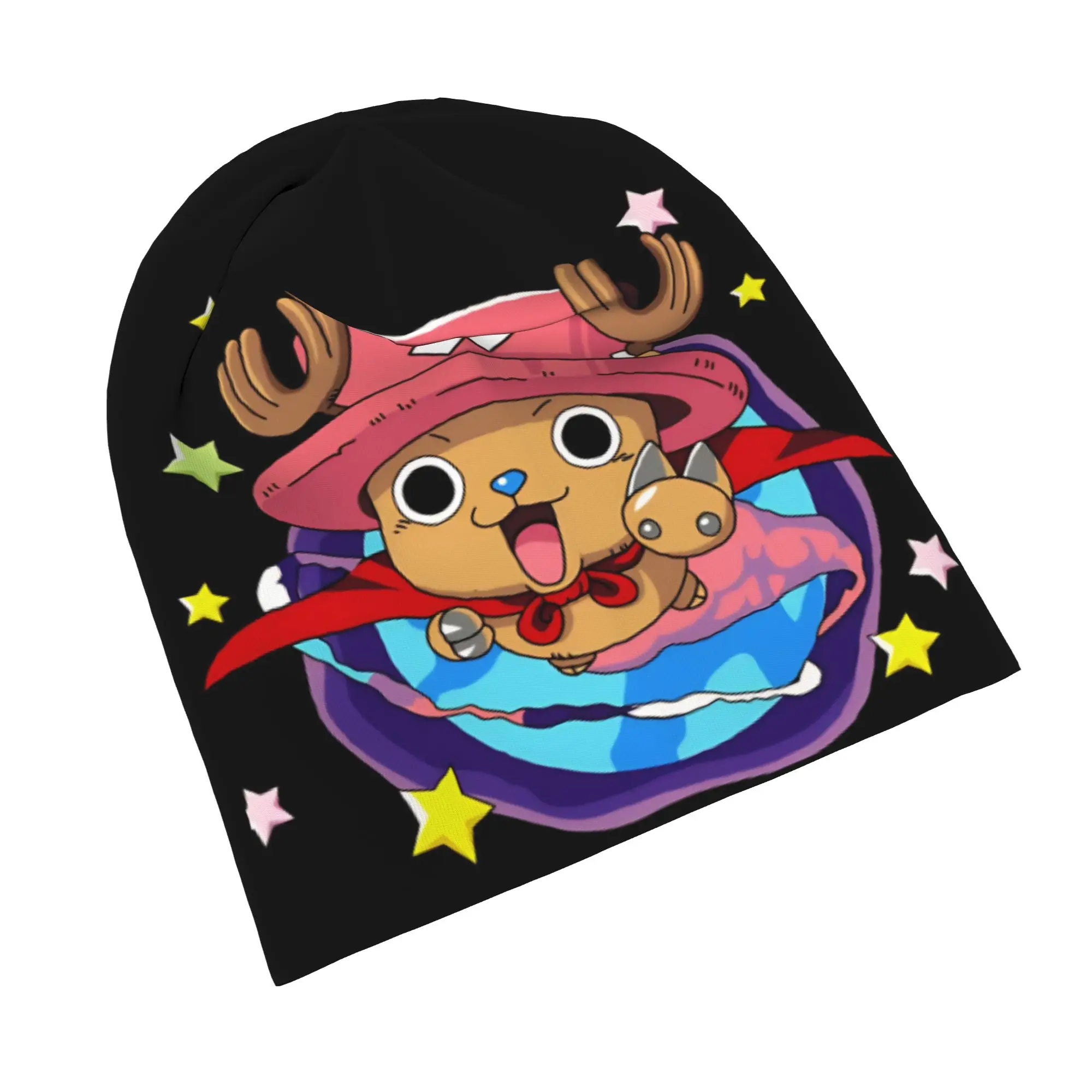 One Piece Pirate Tony Tony Chopper Cap  Hip Hop Adult Ski Skullies Beanies Hat Spring Warm Dual-use Bonnet Hats