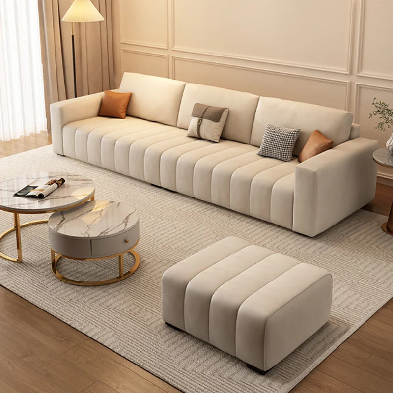 

Modern Luxury Bed Sofa Living Room Puffs Lazy Corner L Shape Living Room Sofas Sectional Canape Gonflabe Nordic Furniture