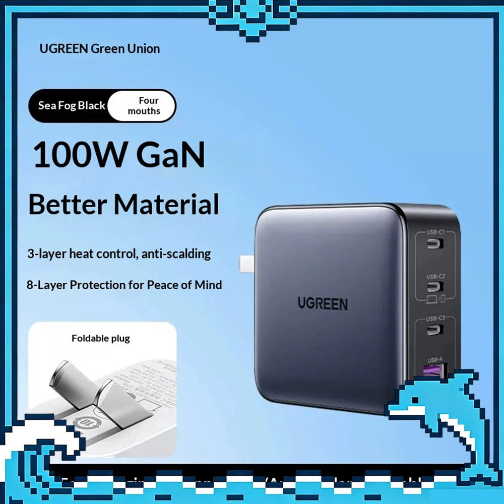 ugreen-cd226-100w-gallium-nitride-charger-head-suitable-for-apple-macbook-air-laptops-and-phones-with-type-c-port-charging-plug