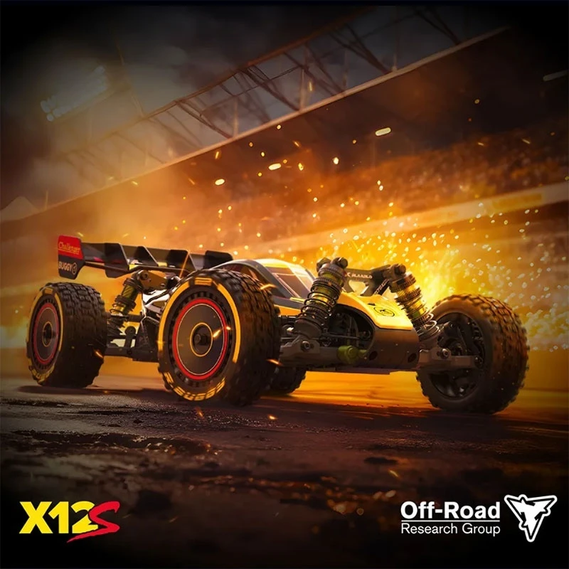 RLAARLO X12S Brushless 1:12 Electric Cross-Country RC Remote Control Car Four-Wheel Drive High-Speed Drift Remote Control Car