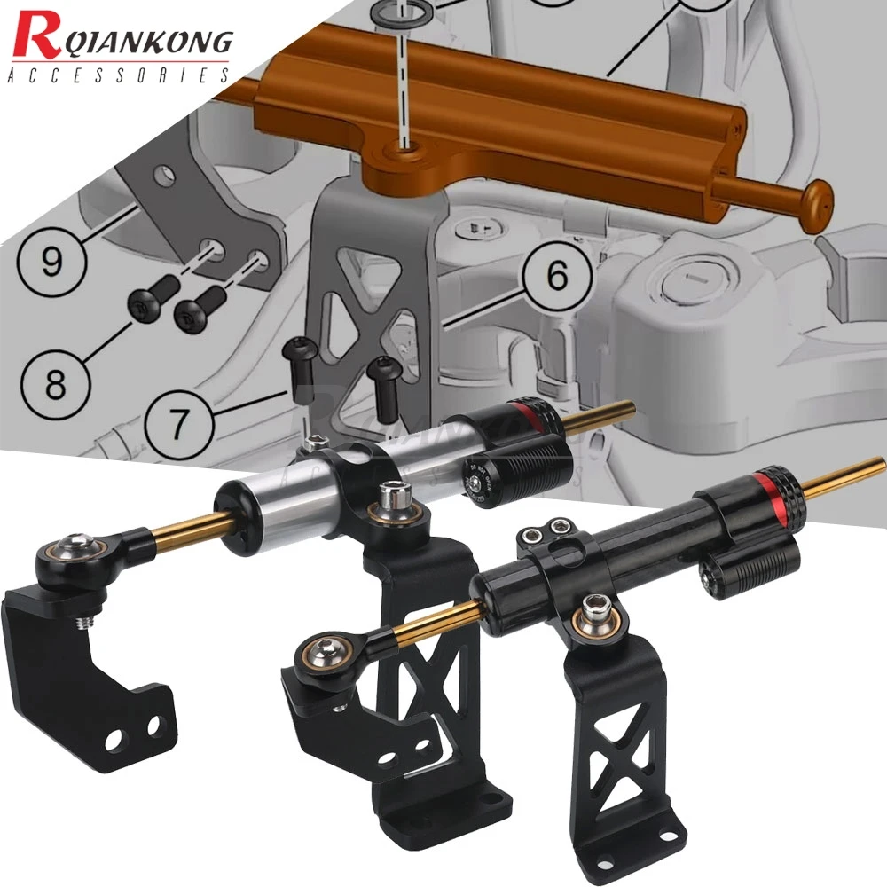 

Motorcycle Steering Stabilize Damper Bracket For Har*ley Davi*dson Pan America 1250 Special&Standard 2021-2022-2023-2024-2025