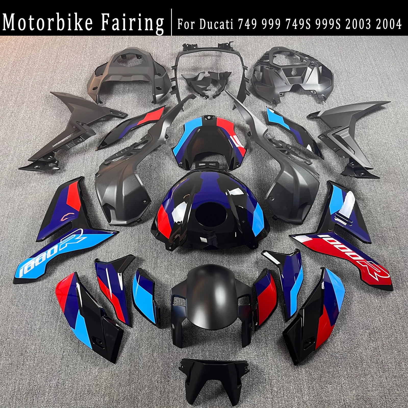 For BMW S1000R 2021 2022 2023 2024 Fairing Kit New ABS Injection Mold Full Set Motorcycle Fairings Painted Bodywork