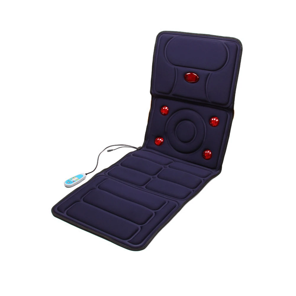 Body Massager Far Infrared Massage Pads Fatigue Vibration Mattress Cushion Health Care Equipment Body Massager