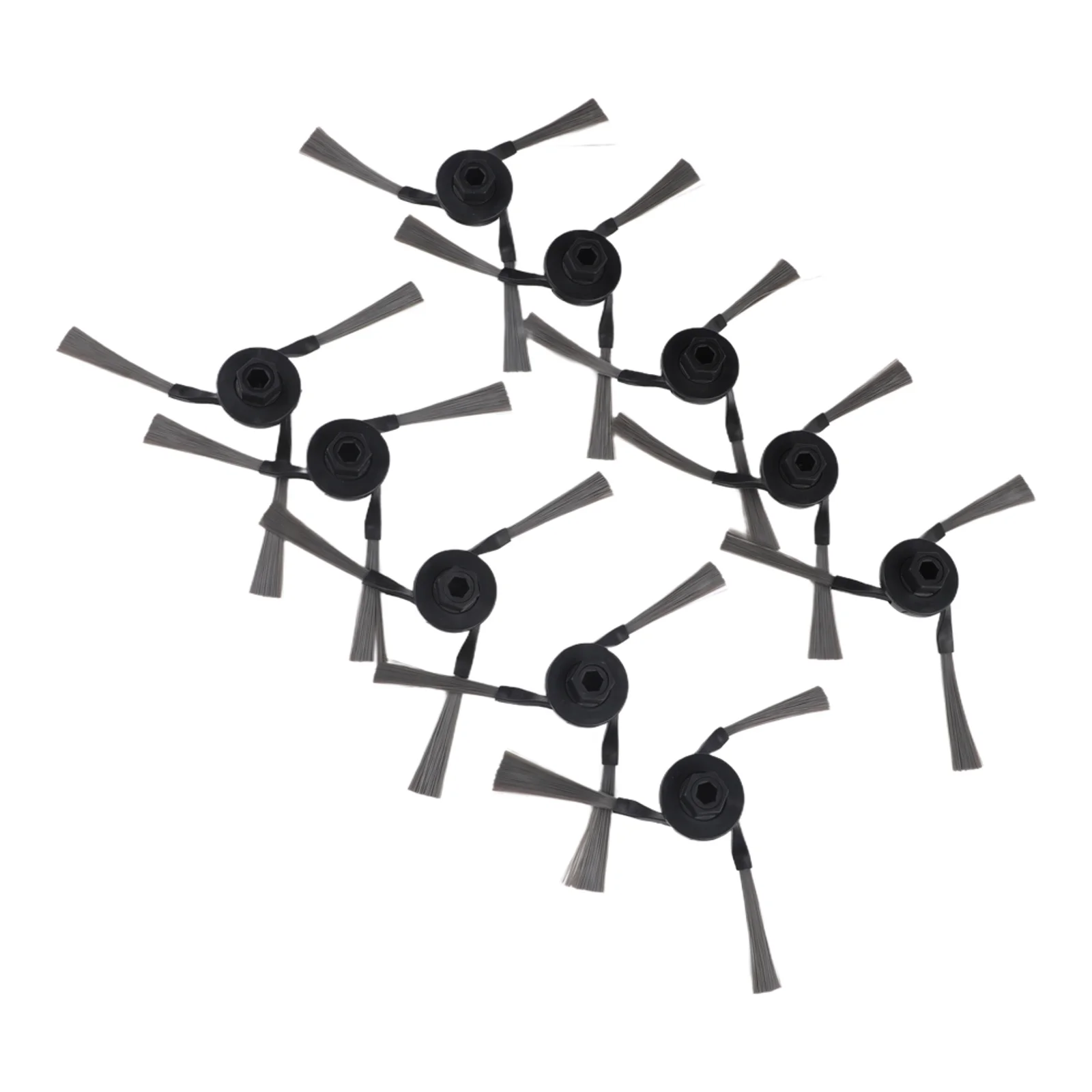 10 Pack Replacement Side Brushes for Mova E40 Ultra Robot Vacuum Cleaner Plastic Nylon Build for Repeated Installation Cycles