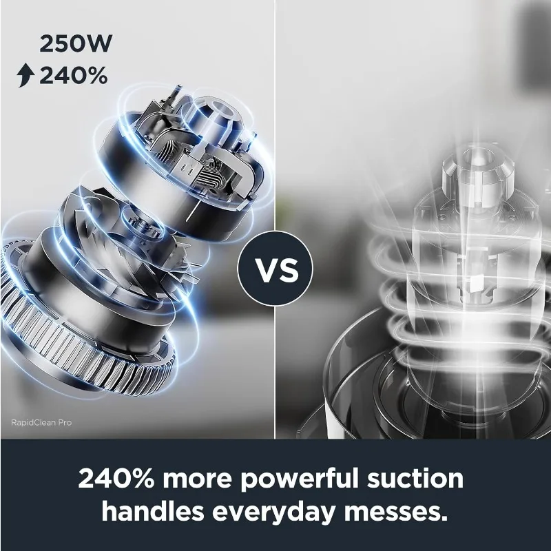 무선 진공 청소기, 가정용 충전식 진공 청소기, 경목 및 애완동물 털용 경량 스틱 진공 청소기, 파란색