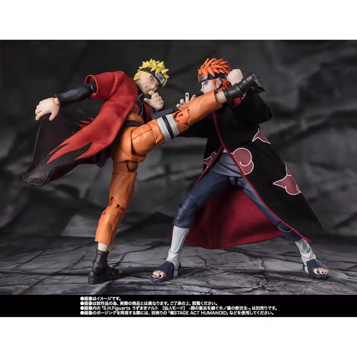 Oryginalny Bandai S.H.Figuarts Shf Naruto Shippuden Pain Tendo Dostępny Model Postaci Zabawka Kolekcjonerska Figurka Akcji Prezent