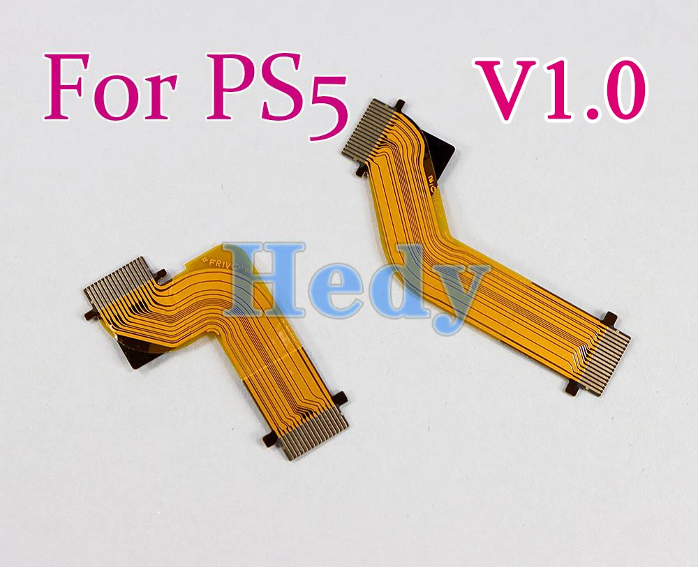 모터 연결 리본 플렉스 케이블 핸들 단추 보드, 플레이스테이션 5 V1.0 V2.0 V3.0, 왼쪽 오른쪽 L R L2 R2, PS5 V1 V2 V3 용, 1 세트