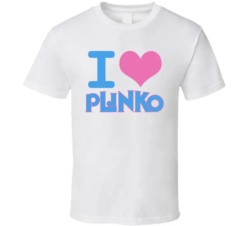 I Heart Plinko Price Is Right Game Show T Shirt