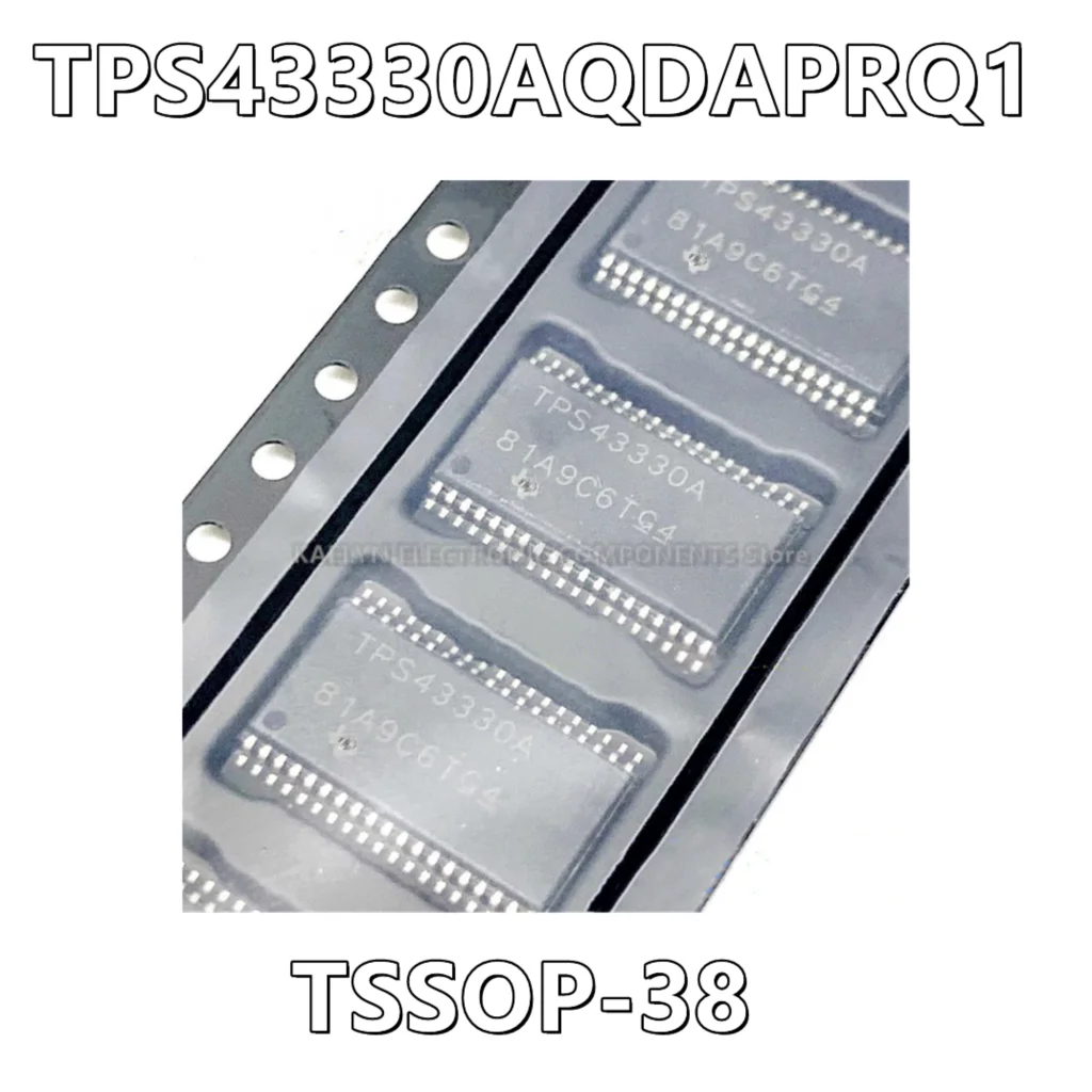 

5Pcs/lot TPS43330AQDAPRQ1 TPS43330A Buck, Boost Regulator Positive Output Step-Up, Step-Down DC-DC Controller IC 38-HTSSOP