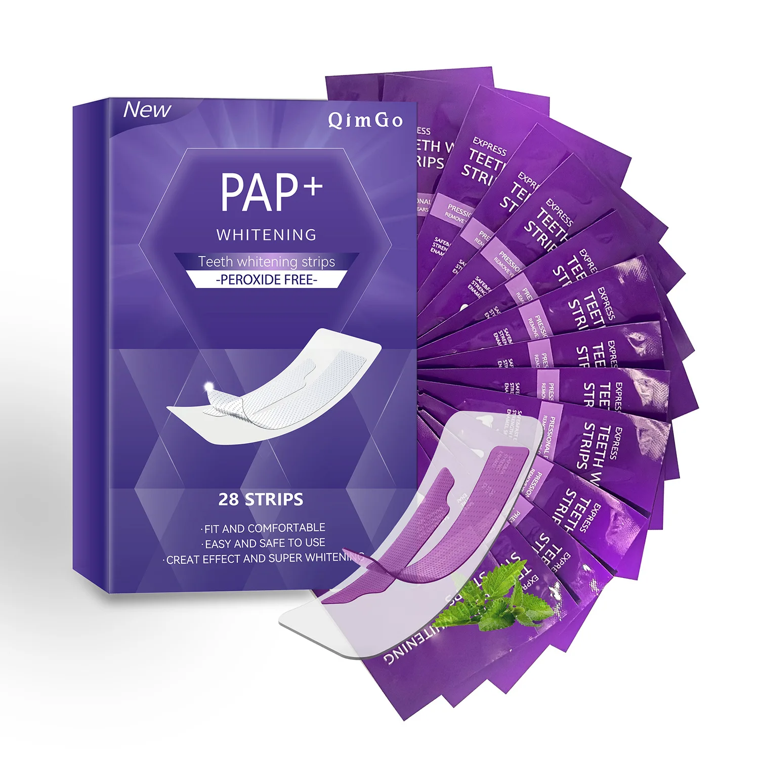 

Whitening Teeth Sticker Purple Teeth Sticker Yellow Teeth Whitening Sticker
