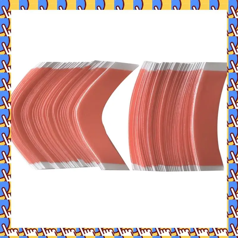 

A20M 72 шт./лот C + CC супер сильные волосы Duo Tac двойная клейкая фиксированная лента наращивание парика кружевной парик аксессуар невидимые полоски