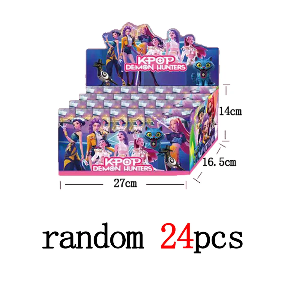 Juego de figuras de acción de cazadores de demonios Kpop, caja ciega Derpy Tiger Rumi Mira Zoey Sussy, muñecos coleccionables, regalos para seguidores