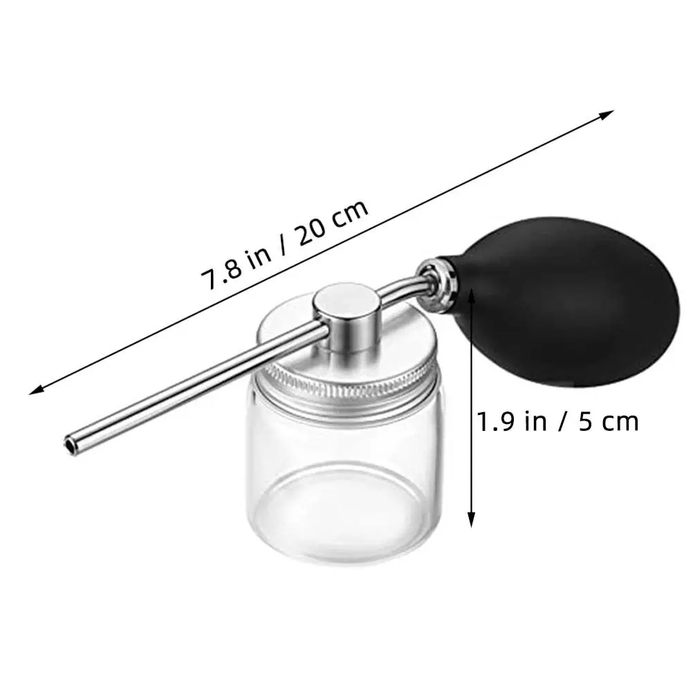 Professional Hair Building Fibers Spray Bottle for and Natural-Looking Coverage Portable Powder Dispenser Hair