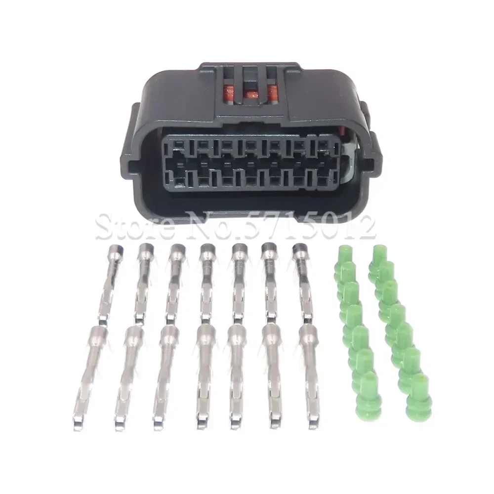 14 Hole MG645724-5 Automobile Electrical Plug MG 645724-5 Car Modification Connector Auto Cable Harness Waterproof Socket