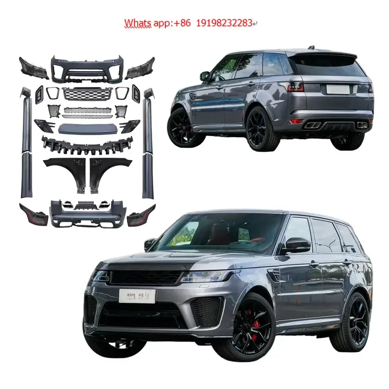 Best Quality BodyKit for Range 2013-2017 Upgrade 2020+ SVR L494 Facelift Bumper Headlight Fender Accessories