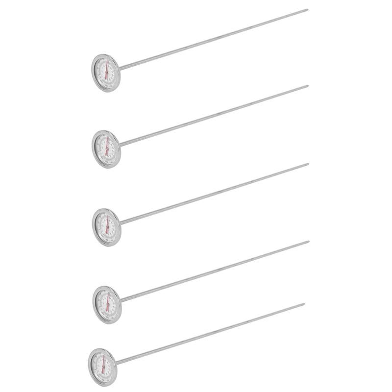 ABMO 5X Compost Soil Thermometer 20 Inch 50 Cm Length Premium Food Grade Stainless Steel Measuring Probe Detector