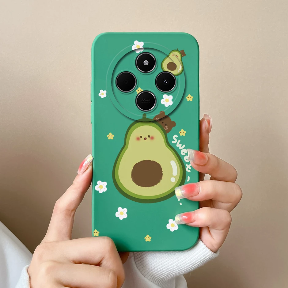 Phone Case For Xiaomi Redmi 14C Pretty Sweet Girls Silicone Soft TPU Protective Phone Cover For Redmi14C Ultrathin Fundas Bumper
