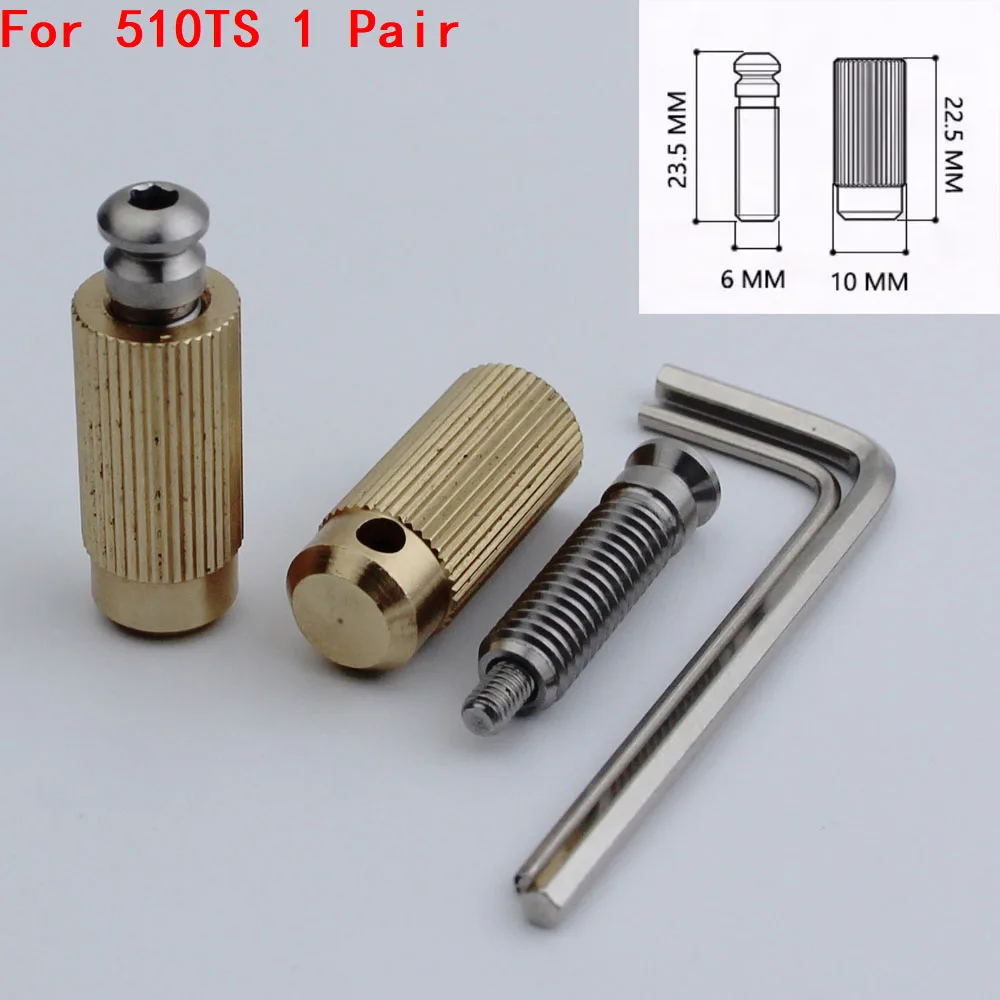 1 Pair High Quality Bolt Screw Stud and Anchor For GOTOH GE1996T / 510TS Tremolo System Bridge