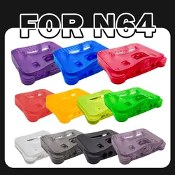 TicKnot Plastic Shell For N64 Console Translucent Case For Nintendo 64 Housing Transparent Game Box Shell For N64 Case