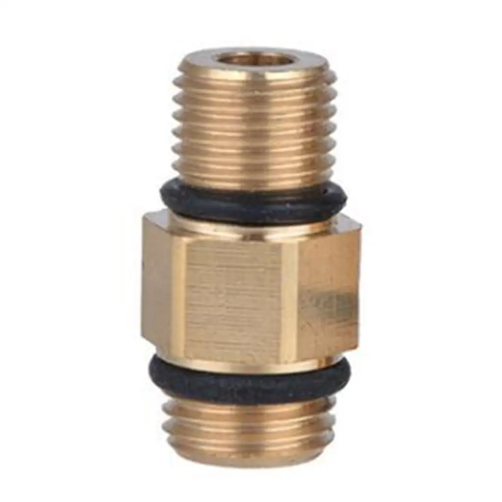 1pc Copper M14 Quick Connector Car Wash Foam Connector Fitting Accs