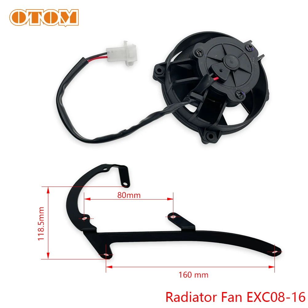 2008-2023 Motorcycle Electric Radiator Fan For KTM EXC XCW HUSQVARNA FE TE HUSABERG Dirt Bike Performance COOLING ENGINE FAN KIT