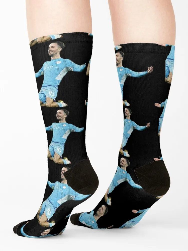Jack Grealish Painted Vintage Socks kids essential anti-slip christmas gift Socks Women's Men's