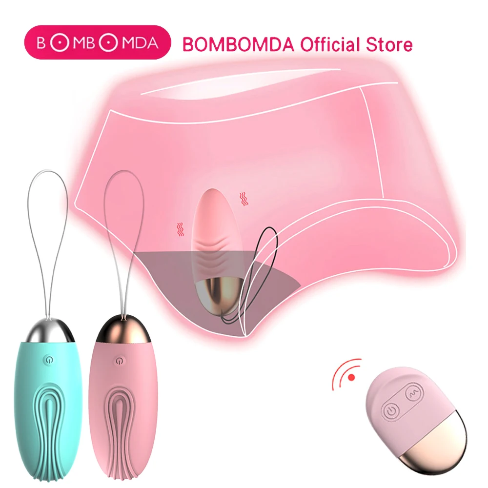 10 Speed Wireless Remote Control Vibrator for Women Bullet Eggs Clitoris Stimulator Kegel Ball Sex Toys for Women Masturbators