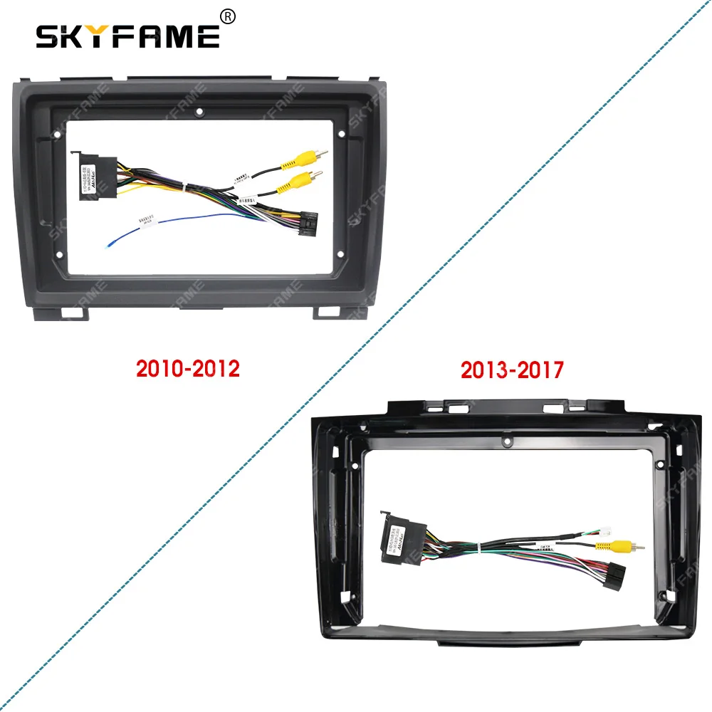 SKYFAME Car Frame Fascia Adapter Android Radio Dash Fitting Panel Kit For Great Wall Haval H3-H5
