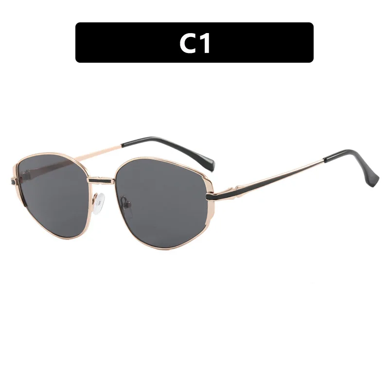 

8065 sunglasses high-grade sunscreen women's sunglasses2024new UV protection slimming sun glasses high-grade fashion