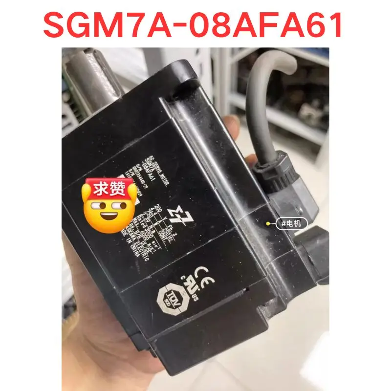 

Used SGM7A-08AFA61 servo motor Functional test OK