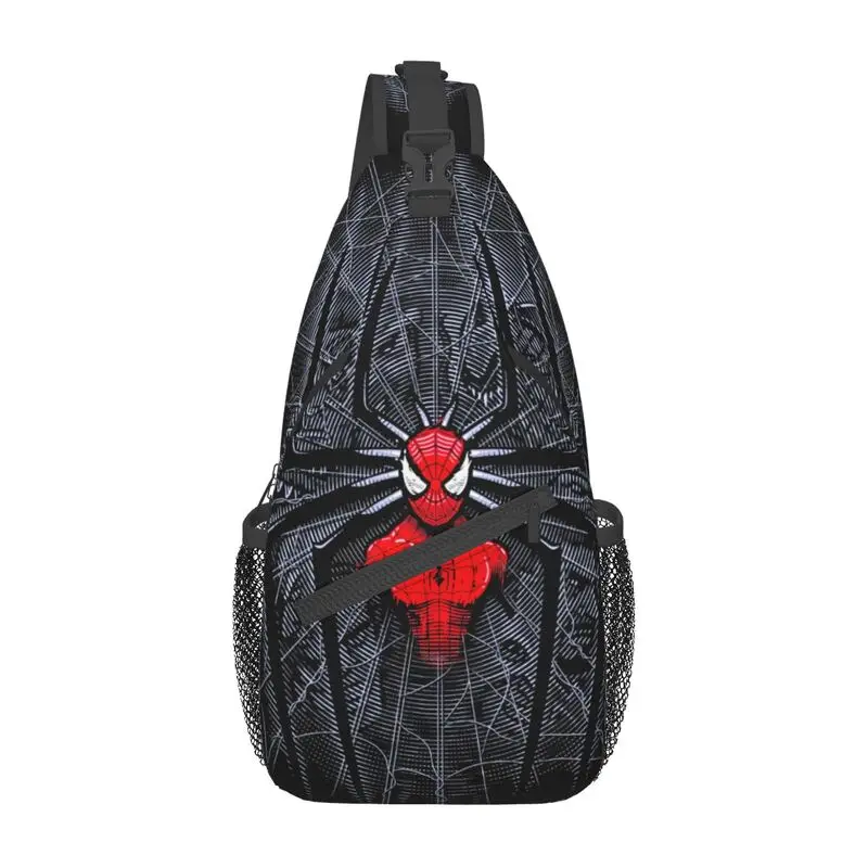 

Spider Man Sling Chest Bag Customized Crossbody Shoulder Backpack for Men Traveling Daypack