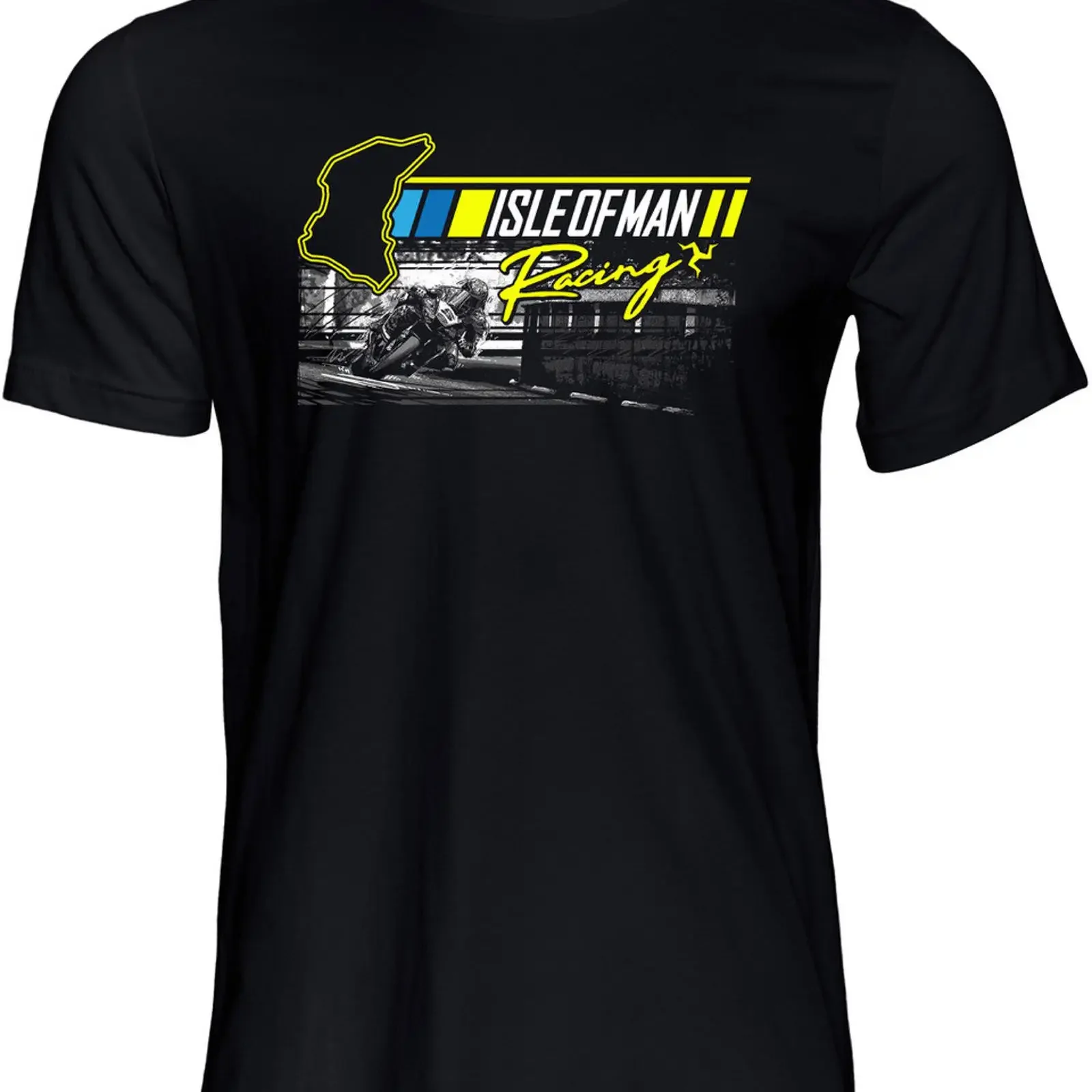 Road Racing Rider and Course Map T Shirt vintage Washed Casual Comfortable Soft Unisex fashion Stylish graphic designer clothes