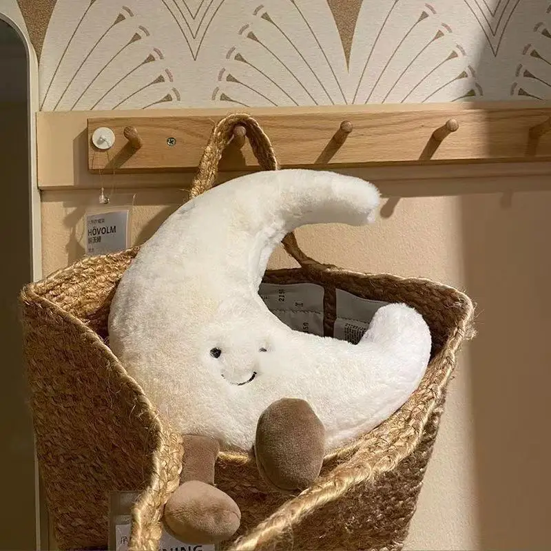 Simpatico cartone animato Sole Cuscino Divano Soggiorno Decorazione Luna Cuscino Bambola Ragazza Regalo Bambini Coaxing Dormire