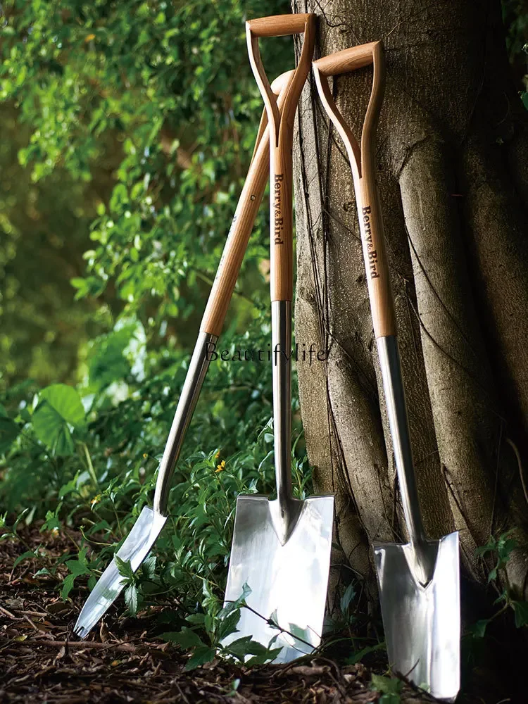 Gardening Shovel Large Fork Loose Soil Digging Compost Tool