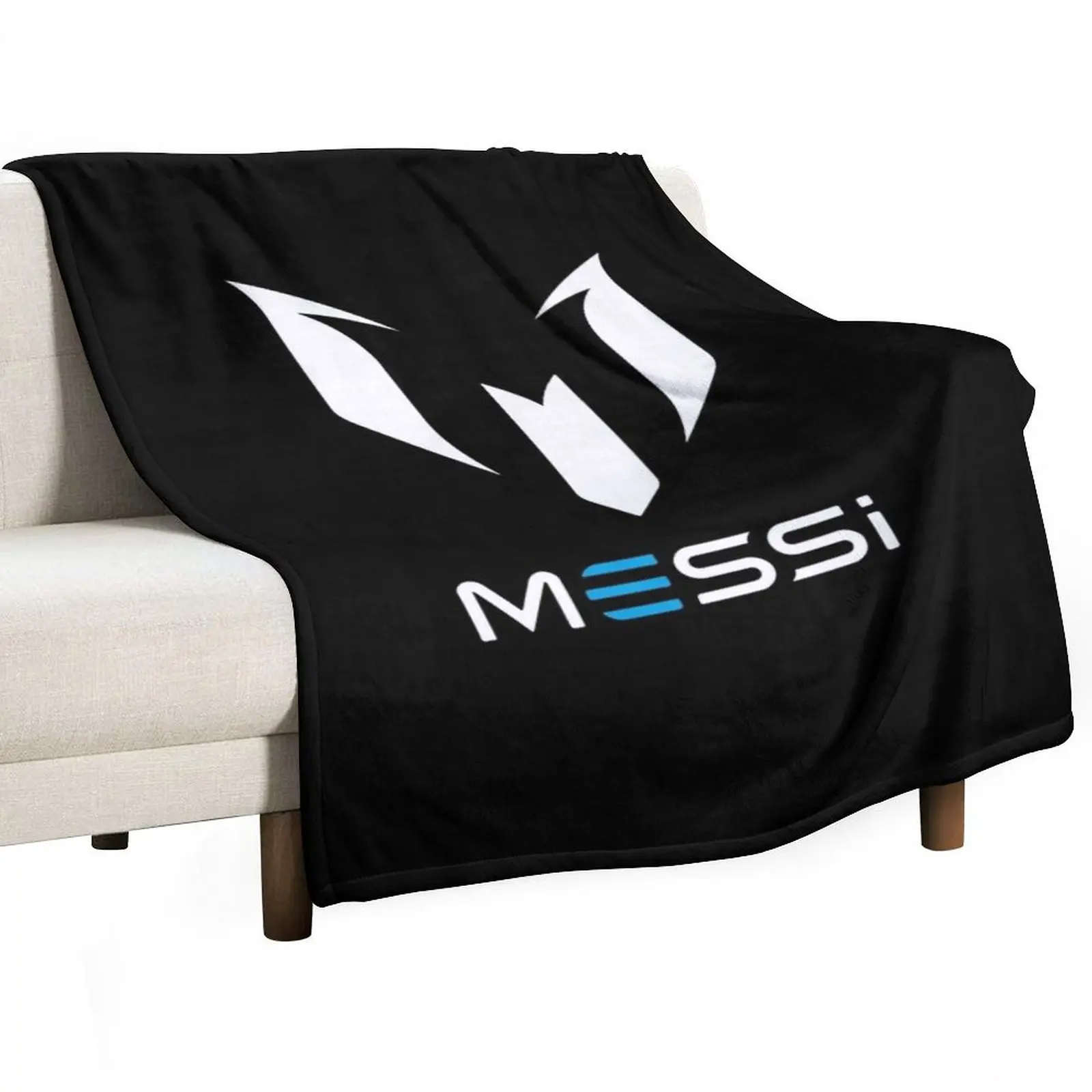 lionel messi logo Throw Blanket Fashion Sofas sofa bed Blankets