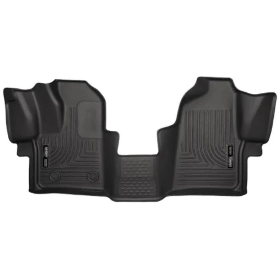 

Weatherbeater Floor Mats for 2015-2021 Transit 150/250/350/350HD with Carpet Flooring Front Row 2-Piece Black