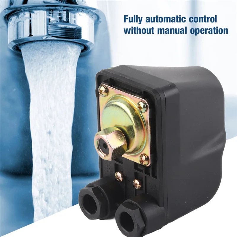 HRBAJ-G1/4" Water Pump Automatic Water Flow Control Switch Pressure Control Display Controller