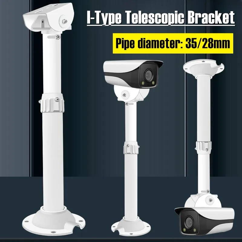 

Телескопический кронштейн из алюминиевого сплава, удлинитель, стойка мониторинга, универсальная камера видеонаблюдения, длинный кронштейн 30-60 см, 40-80 см, 60-120 см