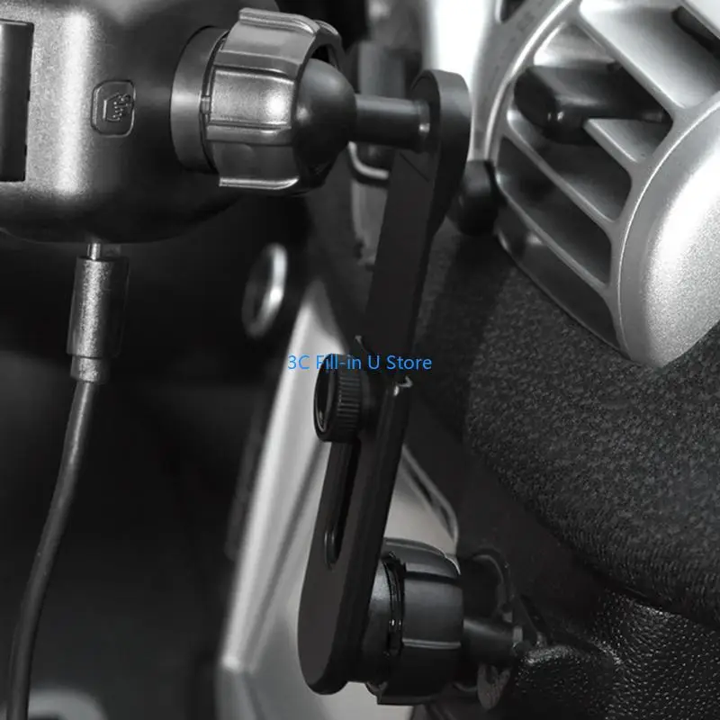 G8TA 17mm ball head incord road rod for car dashboard camera stand adapter