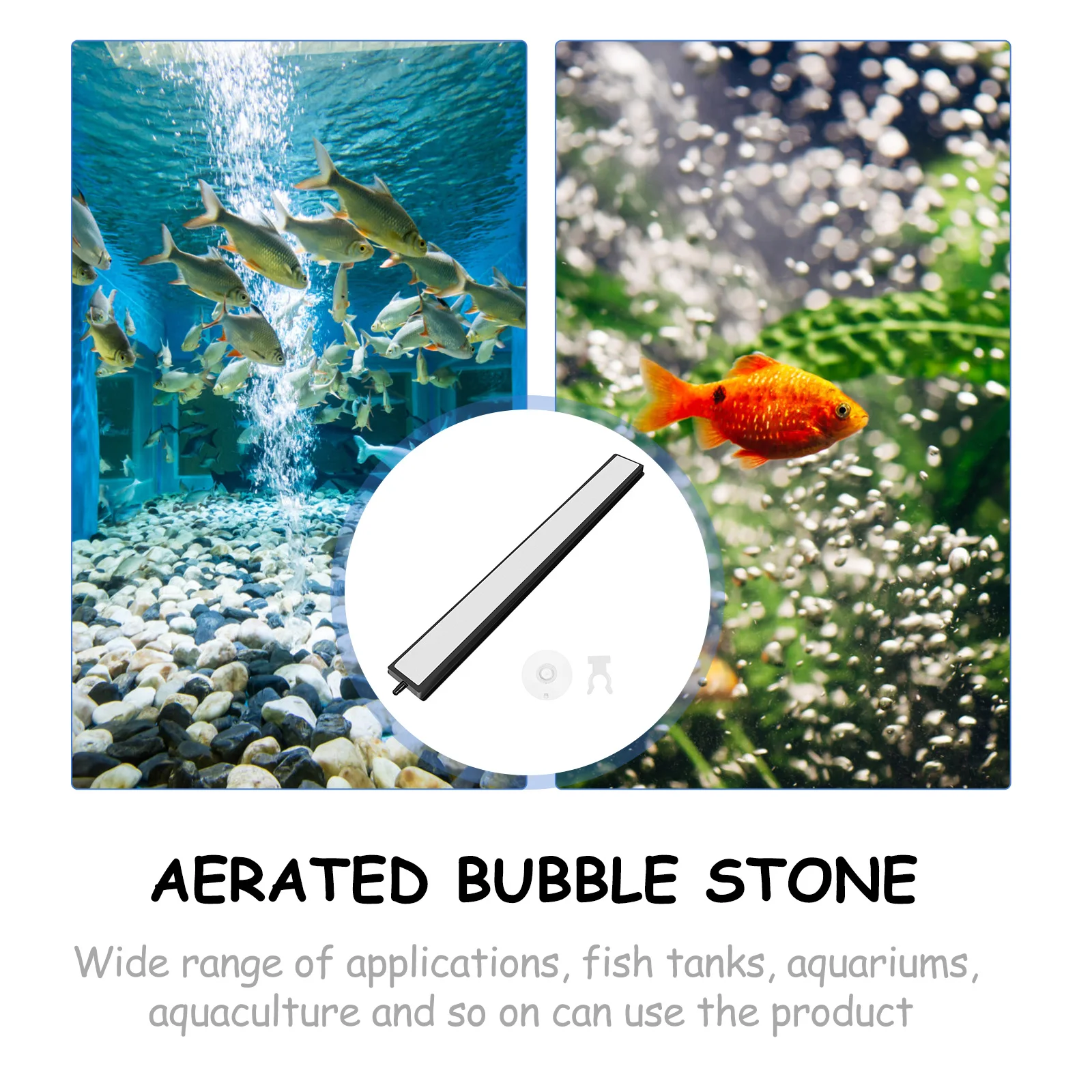 

1Pcs Nano Bubble Stone Fish Tank Air Stone Bubble Diffuser Oxygen Pump Aeration for Aquarium Hydroponic Systems