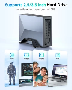 Server NAS Yottamaster Cloud Pribadi Penyimpanan Keluarga HDD / SSD Penyimpanan Terpasang Jaringan dengan Akses Jarak Jauh Pencadangan Otomatis NAS Tanpa Disk 8 rumah server penjualan terbaik - №