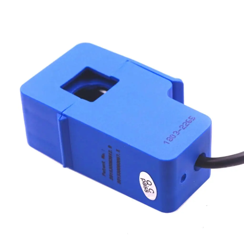 Openable Ferrite Core Current Transformer 100A Split-core AC Sensor Electrical Transformer for Lighting and Motor Use