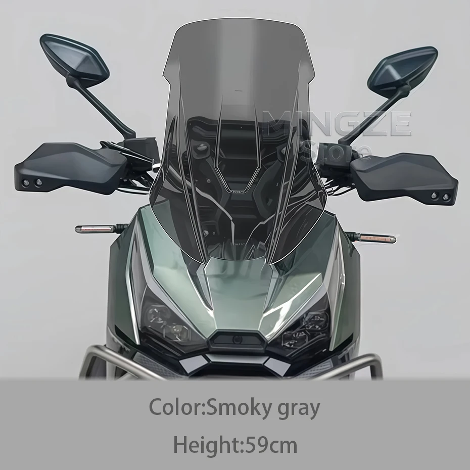 Motorrad Windschutzscheibe Modifikation Höhe Vorne Regen Schild Windabweiser Zerstörungsfreie Installation Für ZONTES 368G 368G – Detail 15