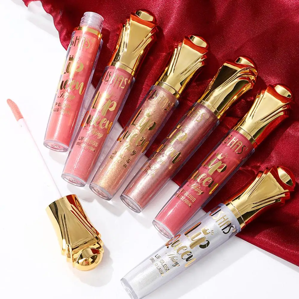 1 PC Shining Mirror Pearl Lip GLOSS กันน้ํา Long Lasting Moisturizing ลิปสติก Shine Glitter Lip GLOSS ผู้หญิงแต่งหน้าเครื่องสําอาง