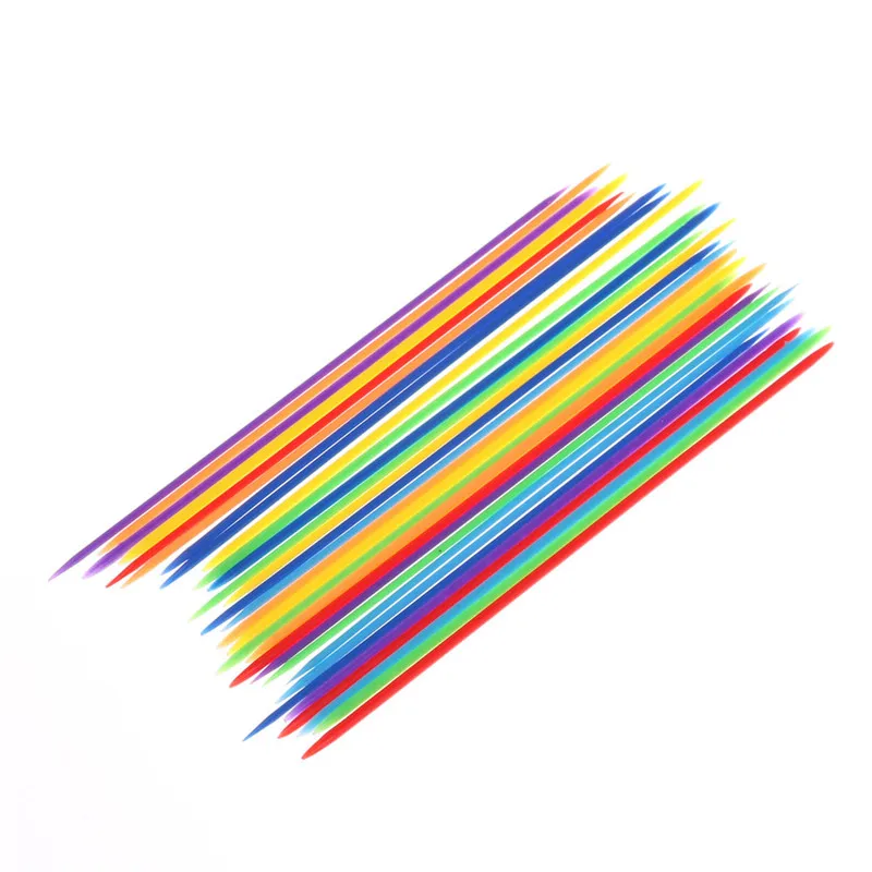 30 teile/satz Klassische Kunststoff Pick Up Sticks Set Traditionelle Spiel Spielzeug Bunte Lustige Kinder Nützliche Spielzeug Einfache Verwendung Kinder Spielzeug Geschenke